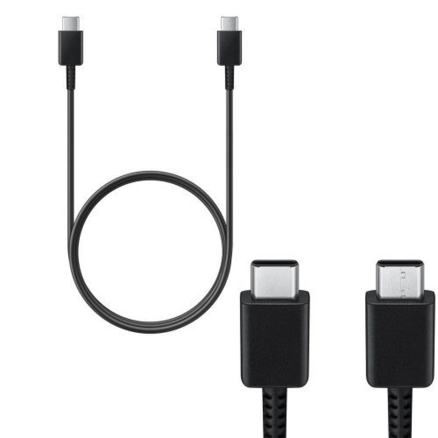 Câble de données Samsung 3A C vers C 1,8 m (EP-DW767JBE) en vrac - Noir