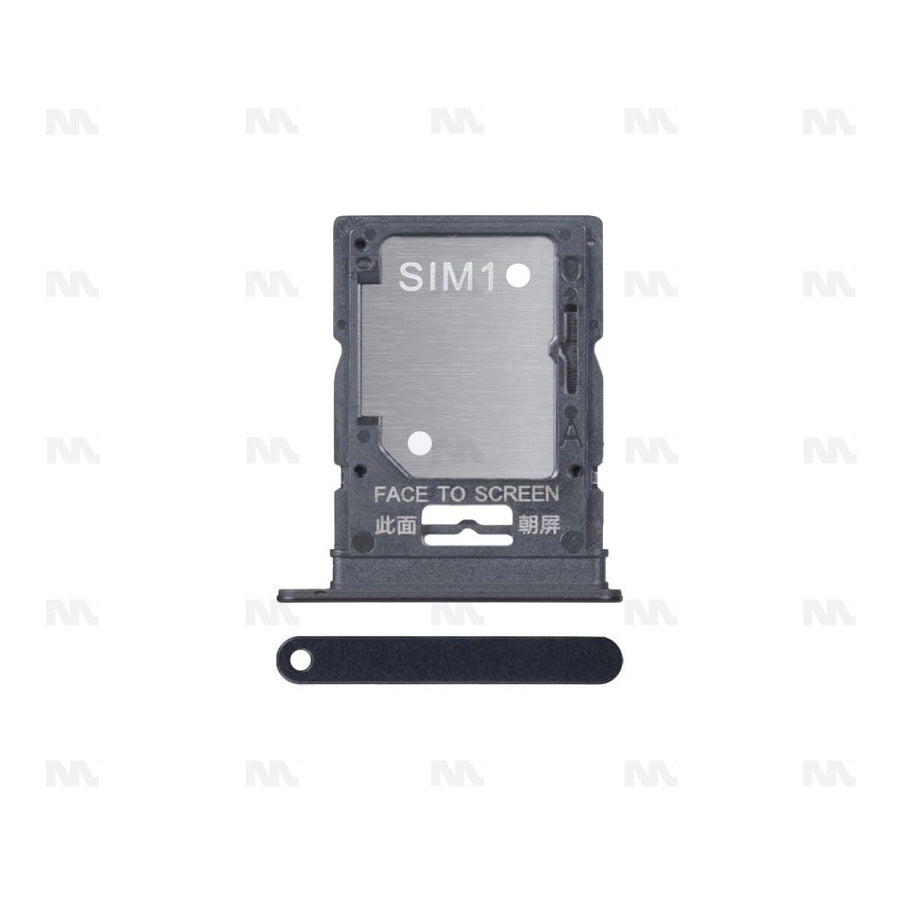 Support pour carte SIM pour Xiaomi Redmi Note 11 Pro 5G - Gris graphite - OEM