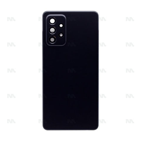 Vitre arrière pour Samsung Galaxy A72 A725F avec objectif Awesome Black OEM
