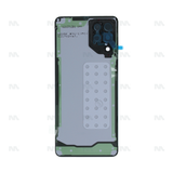 Vitre arrière pour Samsung Galaxy A22 A225 avec objectif blanc OEM