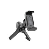 Support pour téléphone portable Rixus RXHW23 pour grille d'aération de voiture Mercedes Noir
