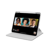 Étui de protection en cuir PU pour iPad Air 13 (2024) Gris