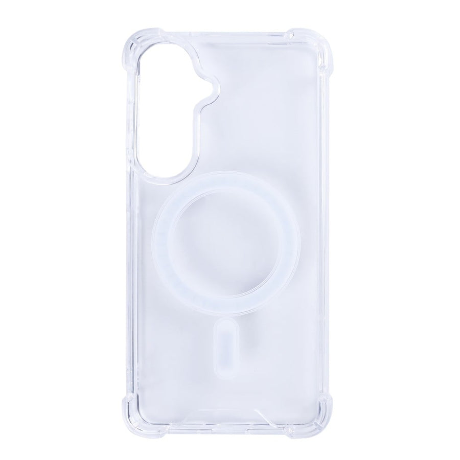 Étui anti-éclatement Rixus avec MagSafe pour Samsung Galaxy A57 transparent