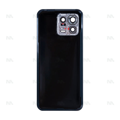 Vitre arrière pour Xiaomi 13 avec objectif - Noir - OEM