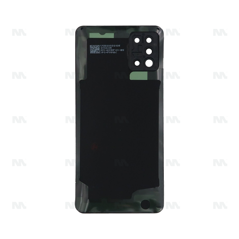 Vitre arrière pour Samsung Galaxy A31 A315F avec prisme pour objectif, rouge écrasé, OEM