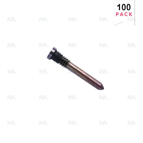 Vis inférieures dorées pour iPhone 16 Pro et 16 Pro Max (lot de 100)