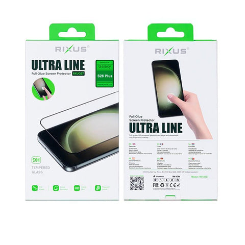 Verre trempé Rixus Clear HD Ultra Line pour Samsung Galaxy S26 Plus