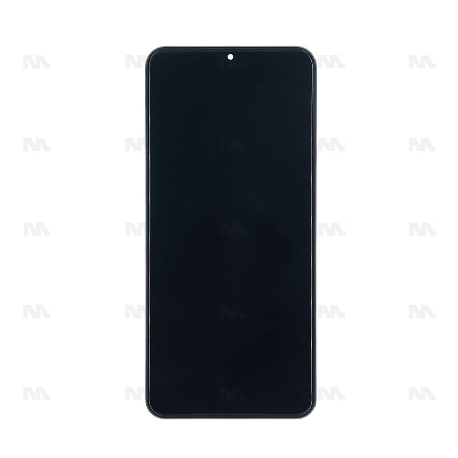 Chassis + Ecran Officiel Service Pack + Vitre pour Samsung Galaxy M23 5G M236B (CSOT Flex Version) - Noir