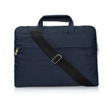 Housse pour ordinateur portable avec bandoulière 13, 14,2 pouces Bleu marine