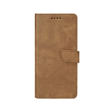 Bibliothèque Rixus pour Samsung Galaxy S25 Ultra Marron clair
