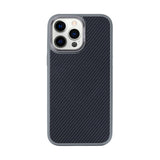 Coque Mag Carbon avec MagSafe pour Apple iPhone 14 Pro Gris titane