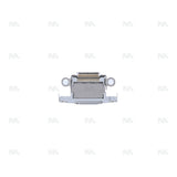 Connecteur de charge pour Apple iPhone 15 Pro, 15 Pro Max – Blanc Titane - Compatible (10 pièces)