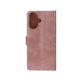Rixus Bookcase pour Samsung Galaxy A07 Rose