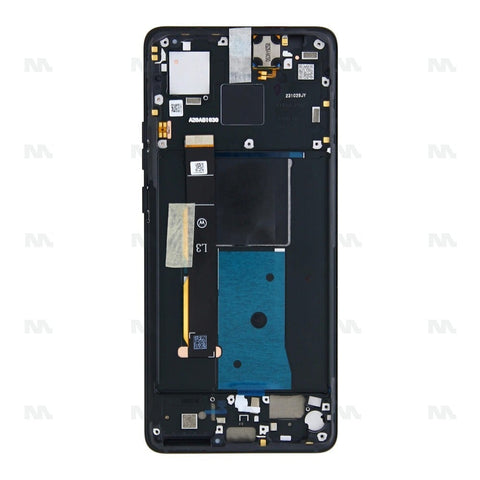 Chassis + Ecran Officiel Service Pack + Vitre pour Motorola Edge 40 XT2303-2 - Noir