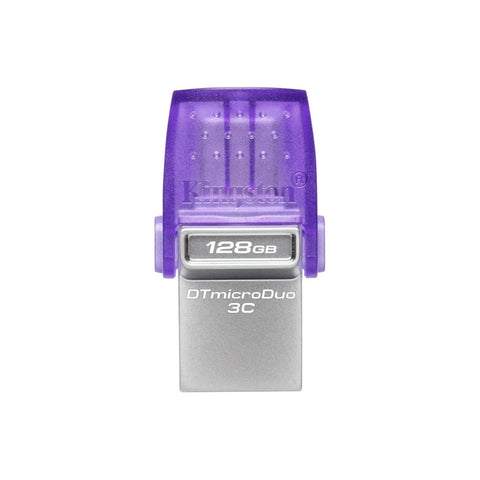 Clé USB Kingston DataTraveler MicroDuo 3C 128 Go 200 Mo/s double port USB-A + USB-C