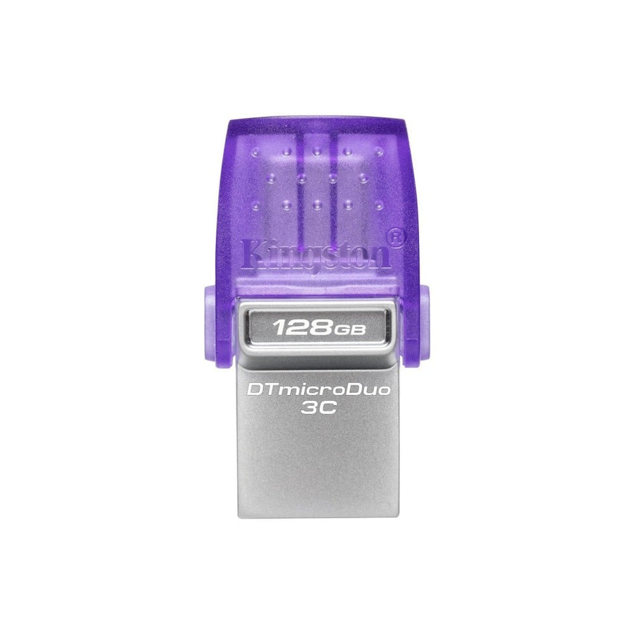 Clé USB Kingston DataTraveler MicroDuo 3C 128 Go 200 Mo/s double port USB-A + USB-C