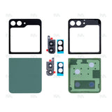 Vitre arrière pour Samsung Galaxy Z Flip5 F731B avec lentille menthe OEM
