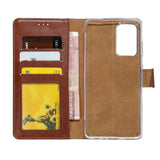 Rixus Bookcase pour Apple iPhone 13 Pro Max Marron