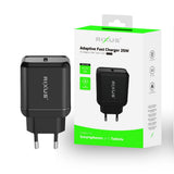 Chargeur rapide adaptatif Rixus RX86B 25 W