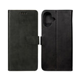 Rixus Bookcase pour Apple iPhone 16 Noir