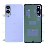 Vitre arrière pour Samsung Galaxy S25 Edge S937B avec lentille Titanium Icyblue OEM