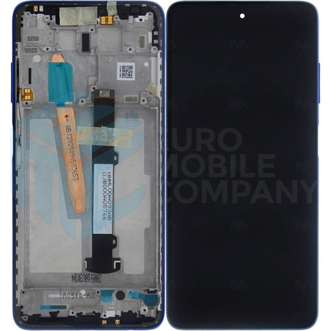 Chassis + Ecran LCD complet pour Xiaomi Poco X3 2020 / X3 NFC (560002J20C00) - Bleu