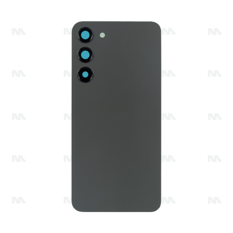 Vitre arrière pour Samsung Galaxy S23 Plus S916B avec objectif vert Original