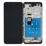 Chassis + Ecran LCD complet pour Motorola Moto G13 (XT2331) (5D68C22318) - Noir