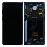 Chassis + Ecran Officiel Service Pack + Vitre pour Samsung Galaxy Note 10 N970F - Aura Black