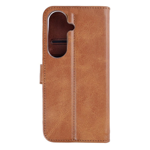 Bibliothèque Rixus pour Samsung Galaxy S26 Marron clair