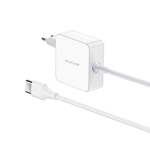 Adaptateur secteur Rixus RXMCTC 87 W USB-C blanc