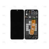 Chassis + Ecran Officiel Service Pack + Vitre pour Samsung Galaxy A04e A042F - Noir