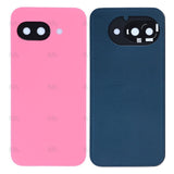 Vitre arrière pour Google Pixel 9a avec objectif – Rose pivoine – OEM