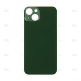Face arrière en verre - cadre photo agrandi - Vert pour Apple iPhone 13
