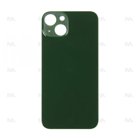 Face arrière en verre - cadre photo agrandi - Vert pour Apple iPhone 13
