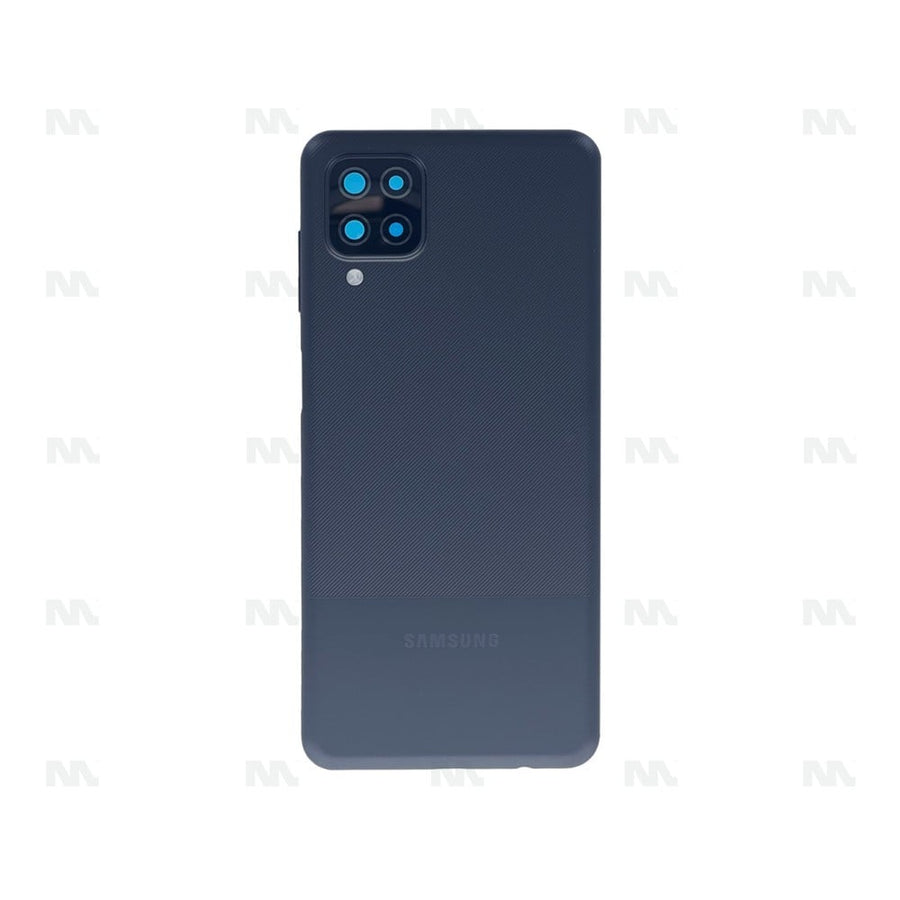 Vitre arrière pour Samsung Galaxy A12 A125F avec objectif noir OEM