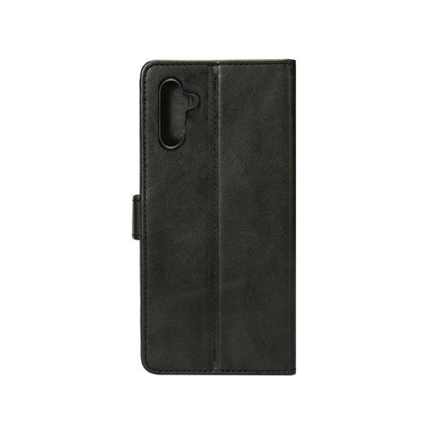 Rixus Bookcase pour Samsung Galaxy S24, S25 Noir
