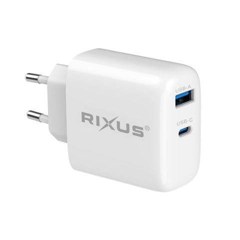 Chargeur Secteur USB-C/A 45W Rixus RXHC03D (Présentoir Comptoir 02)