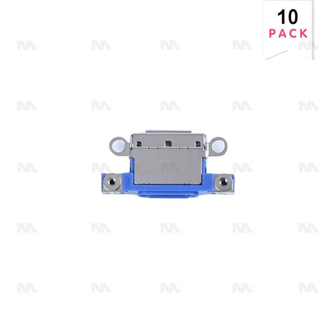 Connecteur de charge pour Apple iPhone 16, 16 Plus Ultramarine (10 pièces)