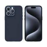 Coque de Protection Rixus ProShield pour Apple iPhone 15 Pro - Bleu Foncé
