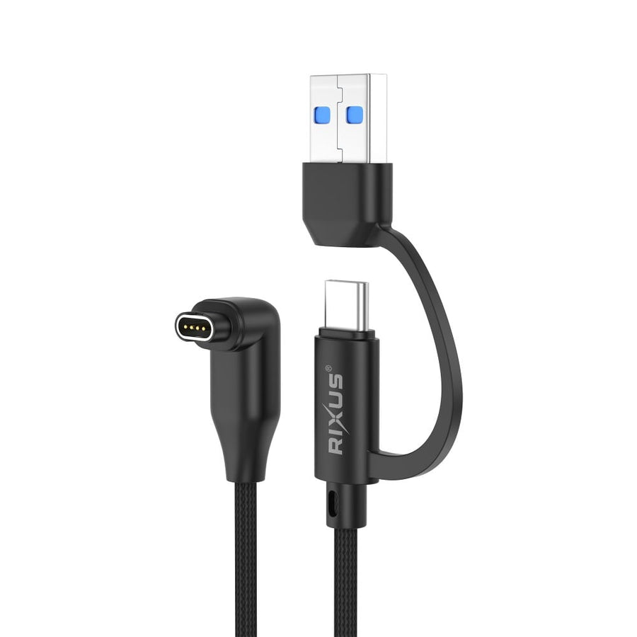 Câble de recharge Rixus RXGM02 pour montre connectée Garmin, 100 cm, noir