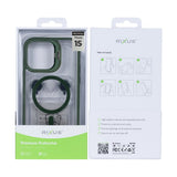 Étui Rixus Classic 03 avec MagSafe pour Apple iPhone 15 vert foncé