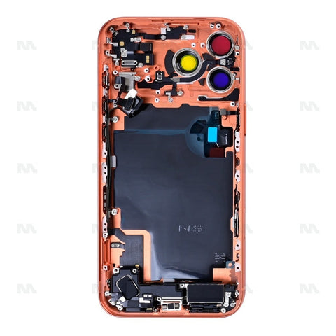 Châssis avec petits composants Original pour Apple iPhone 17 Pro Max - Orange Cosmique