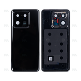 Vitre arrière pour Xiaomi 13 Pro avec objectif, noir céramique, OEM