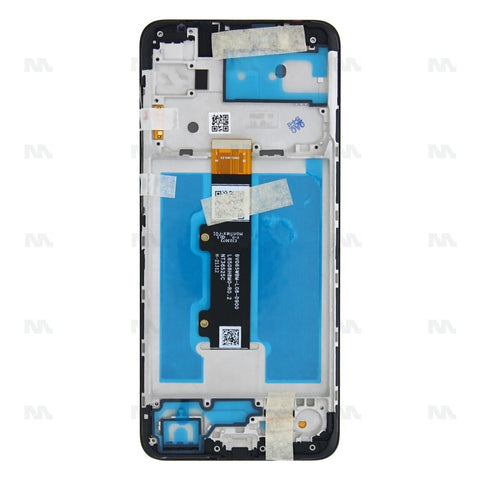 Chassis + Ecran LCD complet pour Motorola Moto E30 / E40 (5D68C19697) (XT2159-3) - Noir