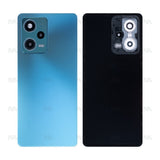Vitre arrière avec lentille Originale pour Xiaomi Redmi Note 12 Pro 5G - Bleu Givré