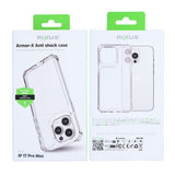 Étui antichoc Rixus Armor-X avec MagSafe pour Apple iPhone 17 Pro Max transparent