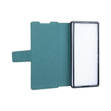 Étui portefeuille Rixus avec porte-stylo pour Samsung Galaxy Z Fold5 vert