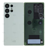 Vitre arrière pour Samsung Galaxy S25 Ultra S938B avec objectif Titanium Jade Green Original