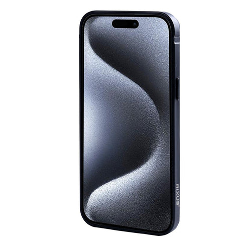 Étui Rixus Crash Guard pour Apple iPhone 15 Pro Max Noir Titane